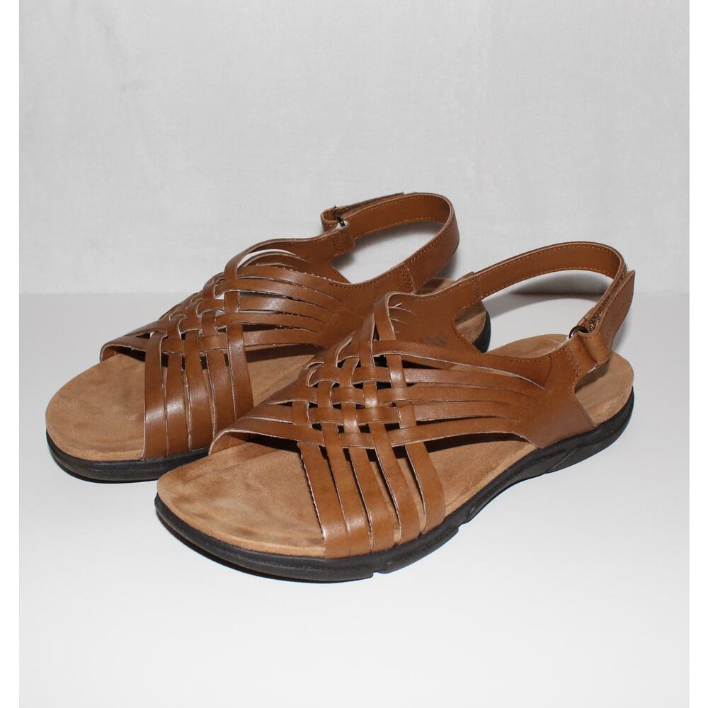 Easy Spirit Mar Leather Slingback Sandals, Women's Size 8.5 Wide